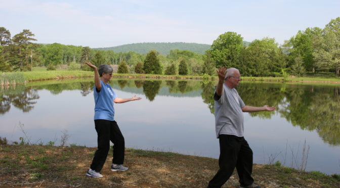 Ed and Betsy Doing Deflect Right and Left